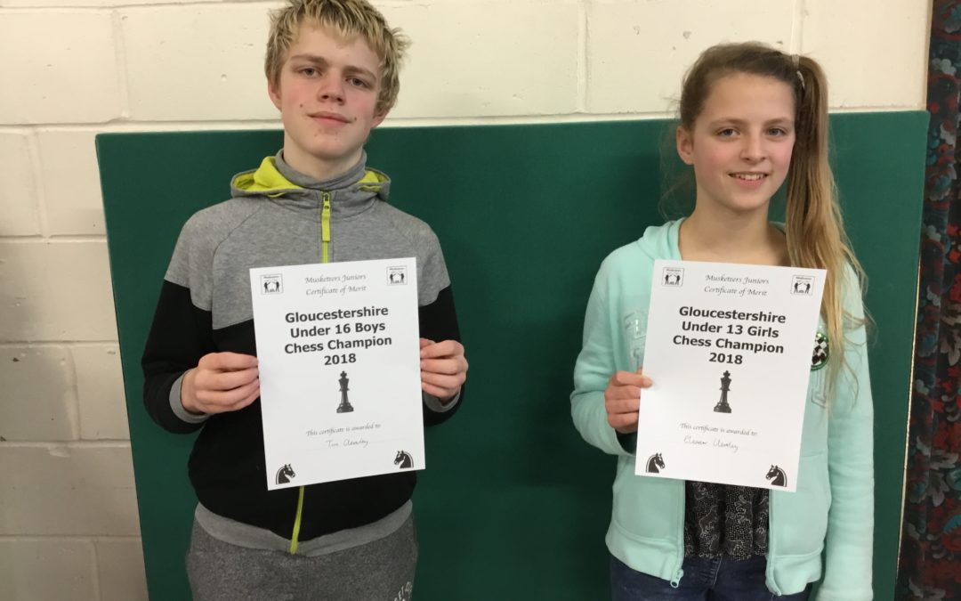 Brother and Sister, County Chess Champions