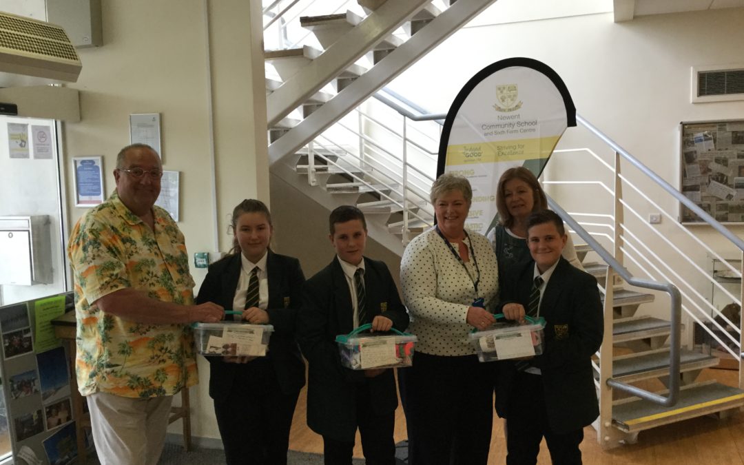 Students help stir the memories of local people with dementia